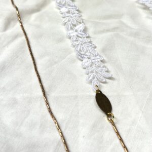 Choker Deluxe Blanco