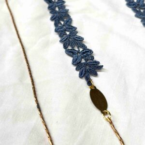 Choker Deluxe Cobalto