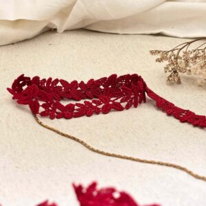 Long Choker -Rojo-