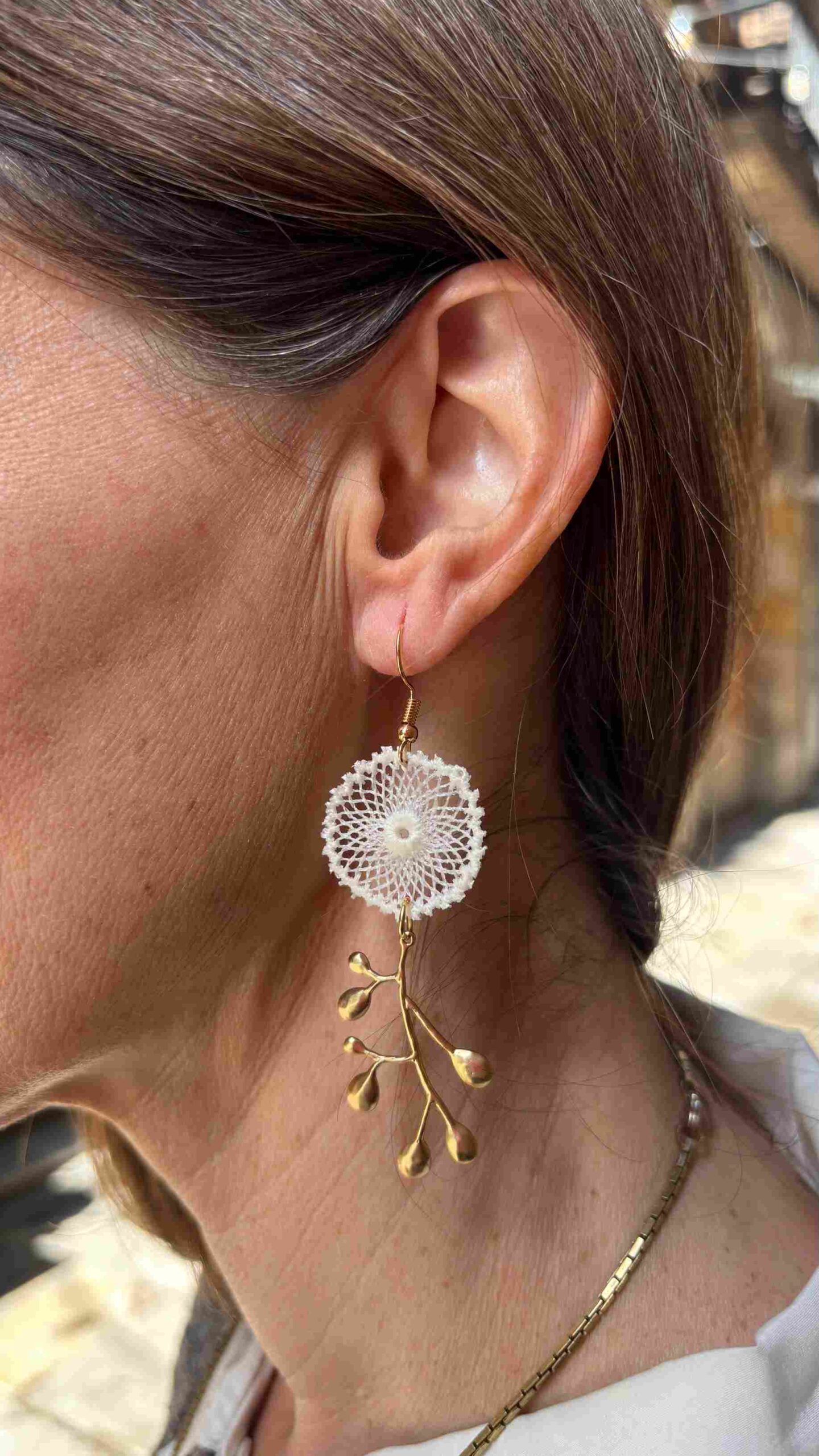 Mandala Oro - Blanco - Imagen 3