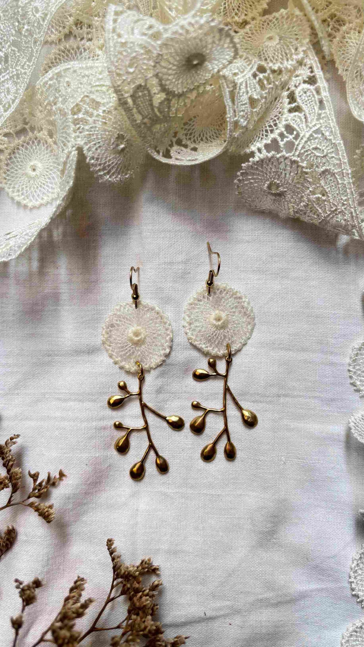 Mandala Oro - Blanco